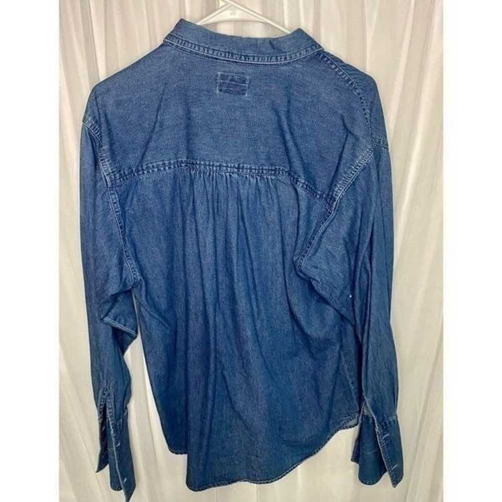 Vintage Classic Blues by Wrangler Chambray shirt - image 3