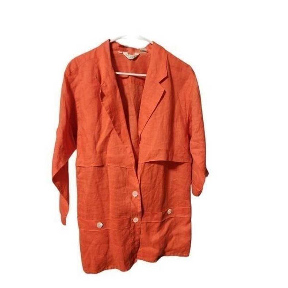 Toto N Ko S vintage style orange dress made in Ho… - image 5