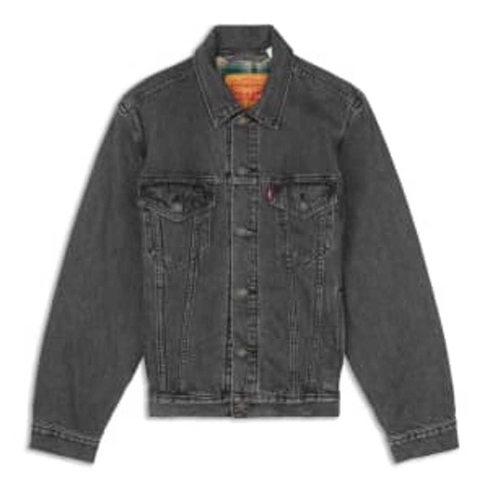 Levi's Flannel Lined Trucker Jacket - Zion - image 1