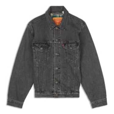 Levi's Flannel Lined Trucker Jacket - Zion - image 1