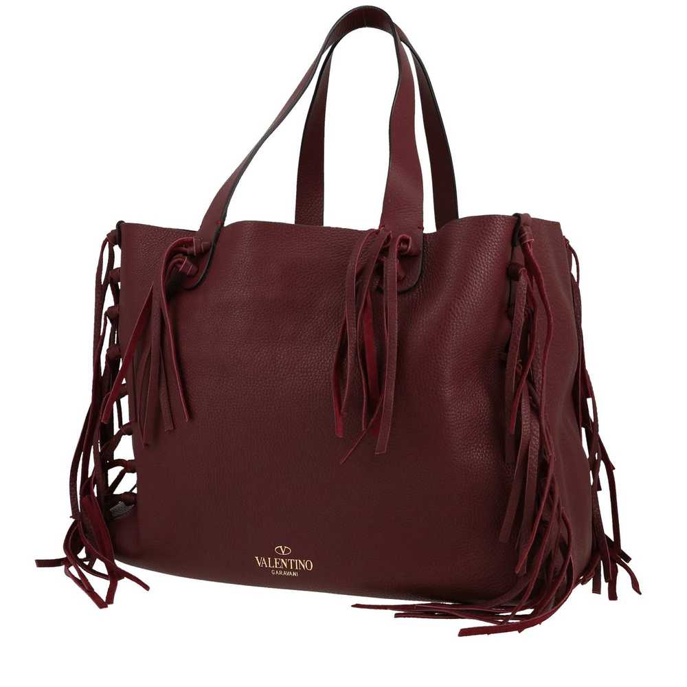 Valentino Garavani handbag in burgundy leather Co… - image 1