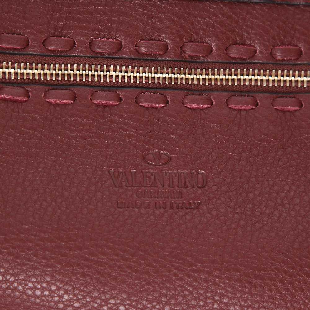 Valentino Garavani handbag in burgundy leather Co… - image 3