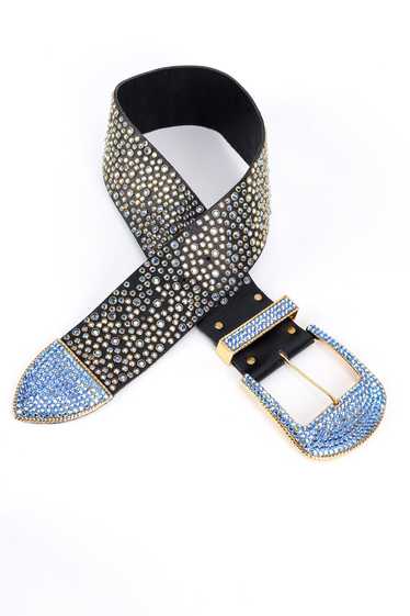 MICHAEL MORRISON MX Aurora Crystal Studded Belt