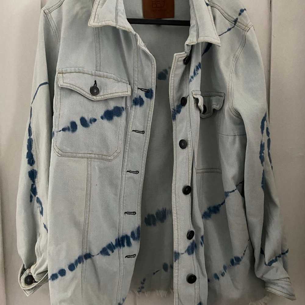 Jean Jacket Vintage Acid Wash - image 1