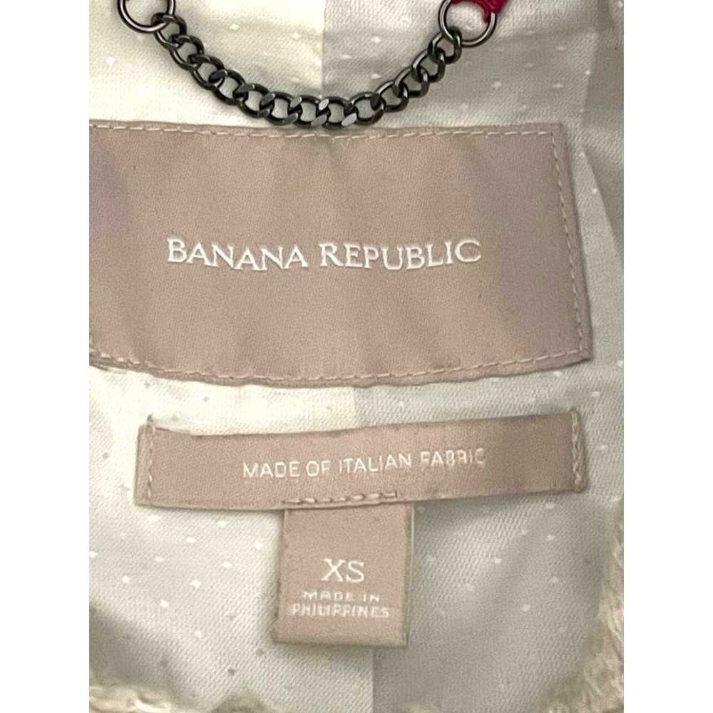Banana Republic Vintage Cream Houndstooth Ladies … - image 3