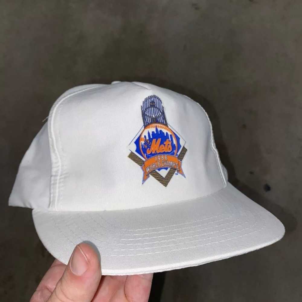 Vintage New York Mets 1986 World Champions Snapba… - image 2