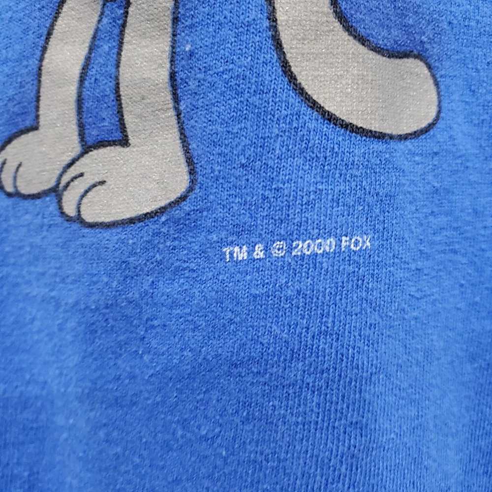 Itchy And Scratchy T Shirt The Simpsons Large Vtg… - image 3