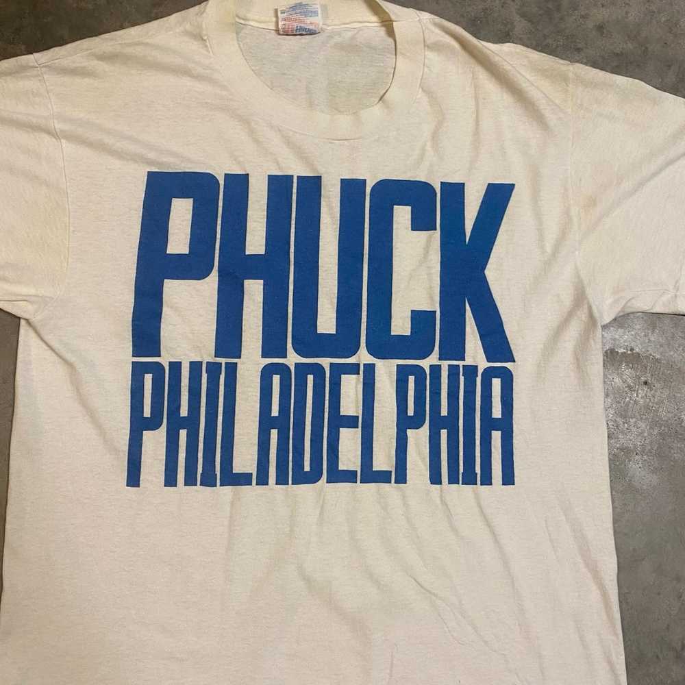 Vintage Phuck Philadelphia T-shirt - image 3