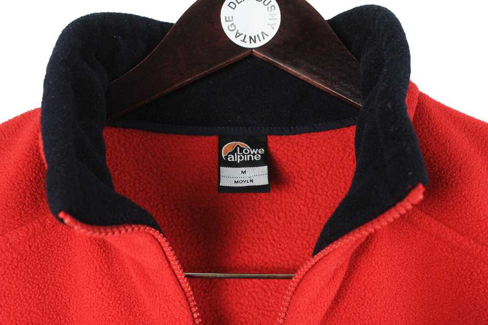 Vintage Lowe Alpine Fleece Half Zip Medium - image 5