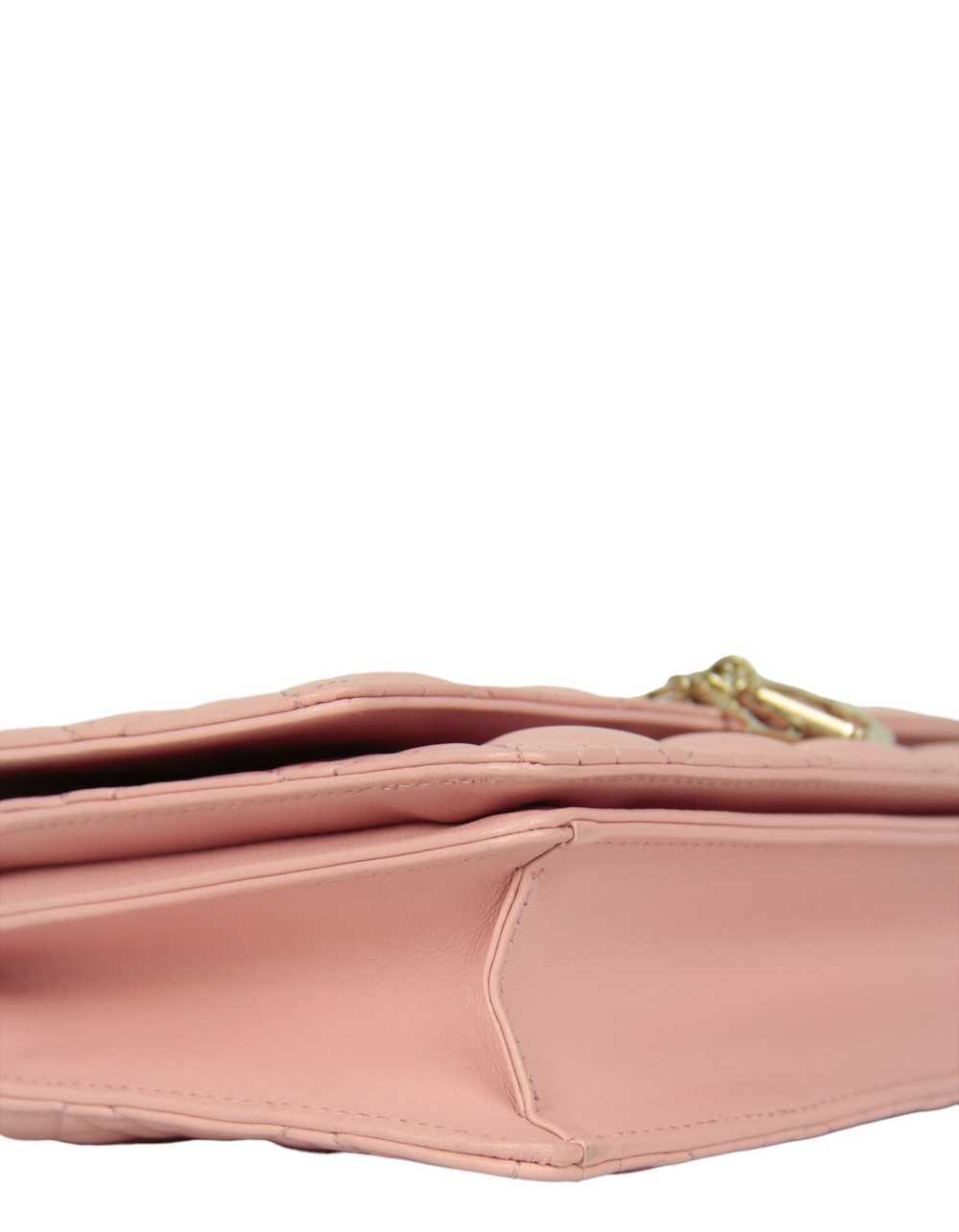 Dior Melocoton Pink Cannage Miss Dior Top Handle … - image 4