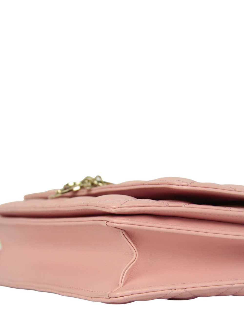Dior Melocoton Pink Cannage Miss Dior Top Handle … - image 5