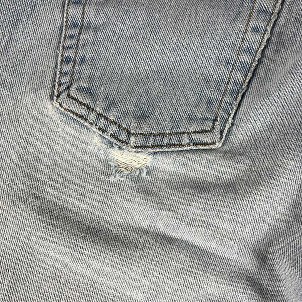 VTG 90s Guess Jeans Men 31* Slim Fit Tapered Blue… - image 11