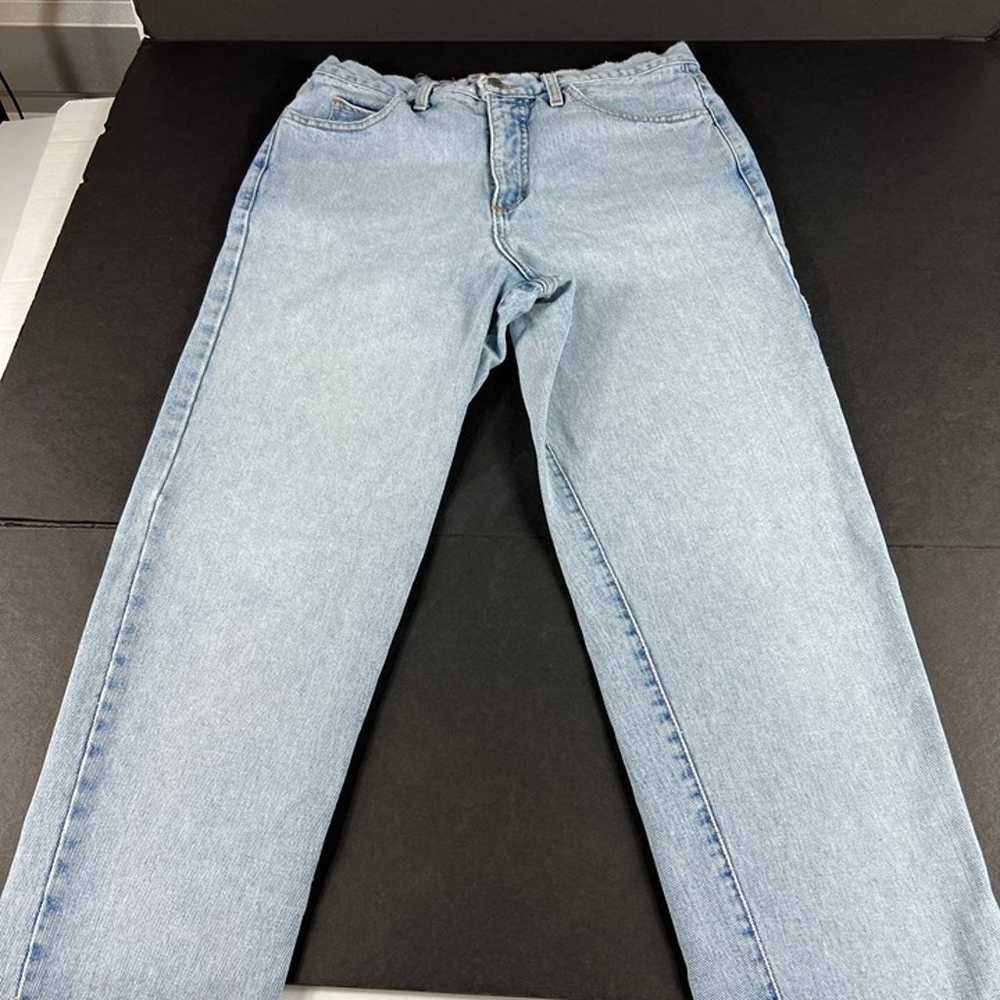 VTG 90s Guess Jeans Men 31* Slim Fit Tapered Blue… - image 2