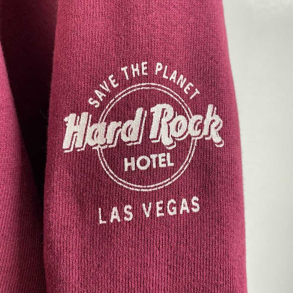 VTG Hard Rock Hotel Las Vegas Crewneck Pullover S… - image 5
