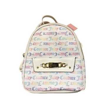 Juicy Couture Rainbow White Off the Chain Backpac… - image 1