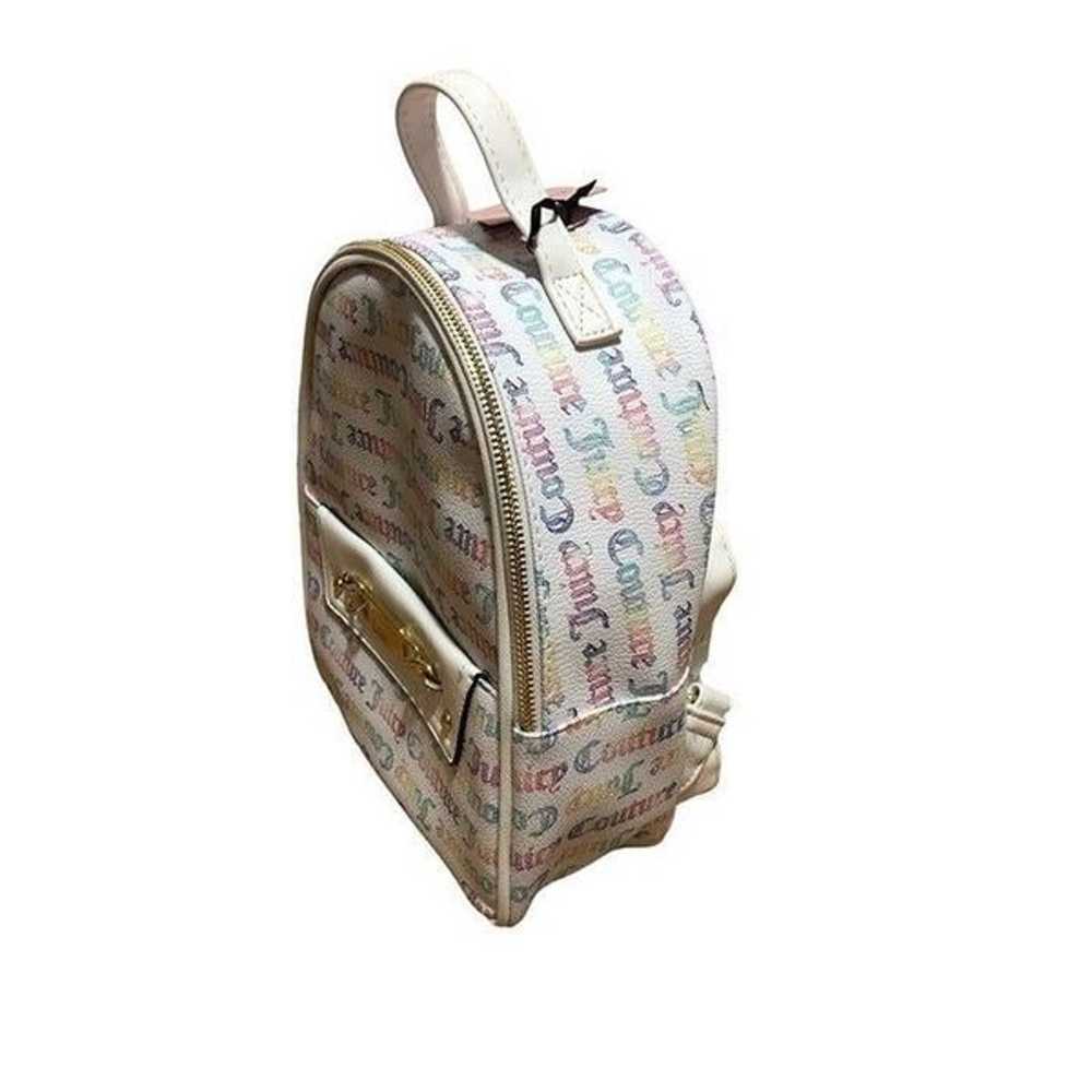 Juicy Couture Rainbow White Off the Chain Backpac… - image 2