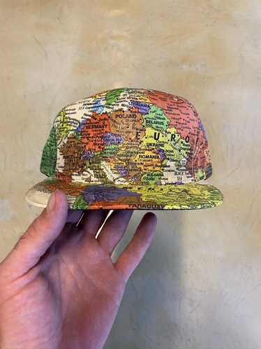 Supreme World Map 5 Panel Snapback