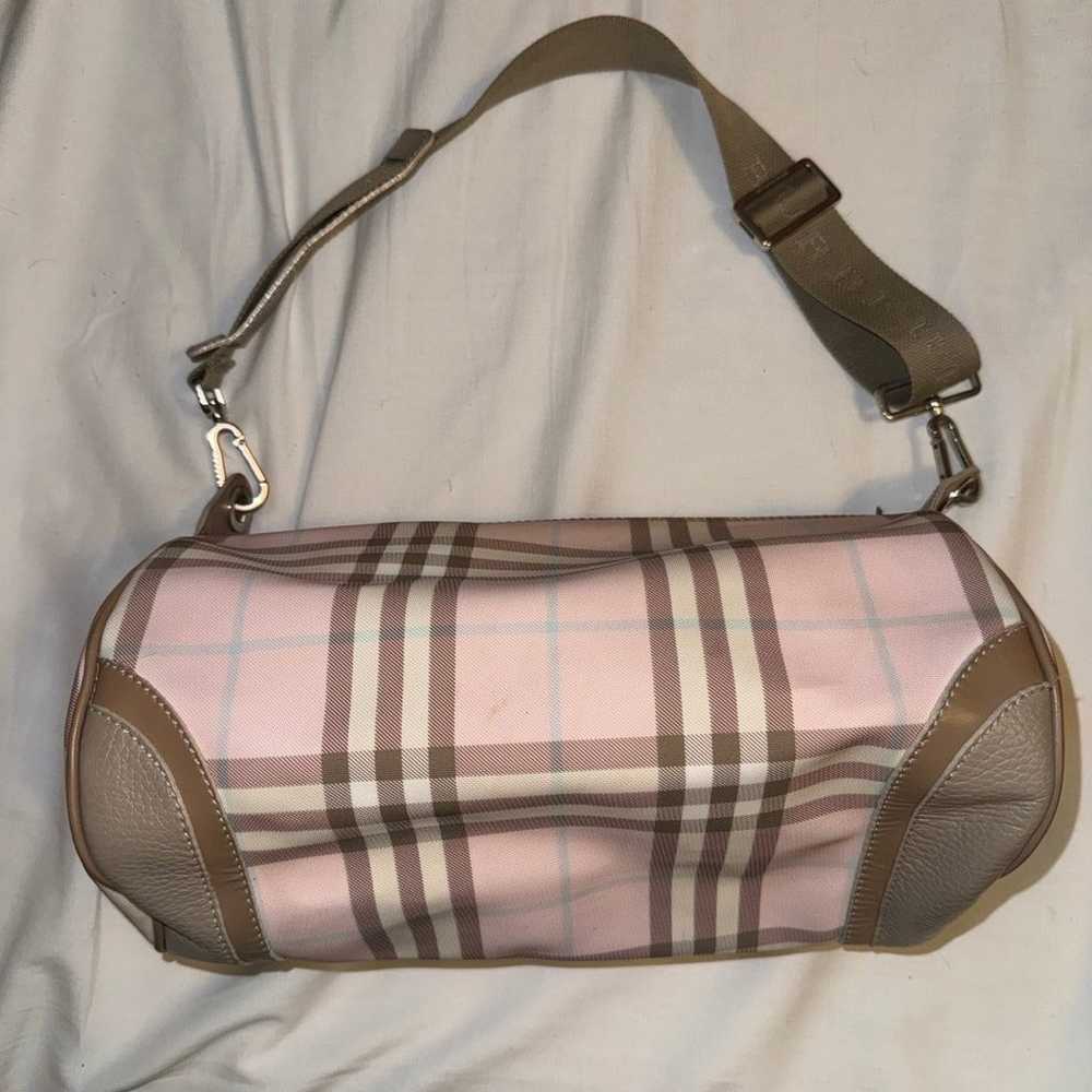 Burberry Pink Barrel Handbag - image 1