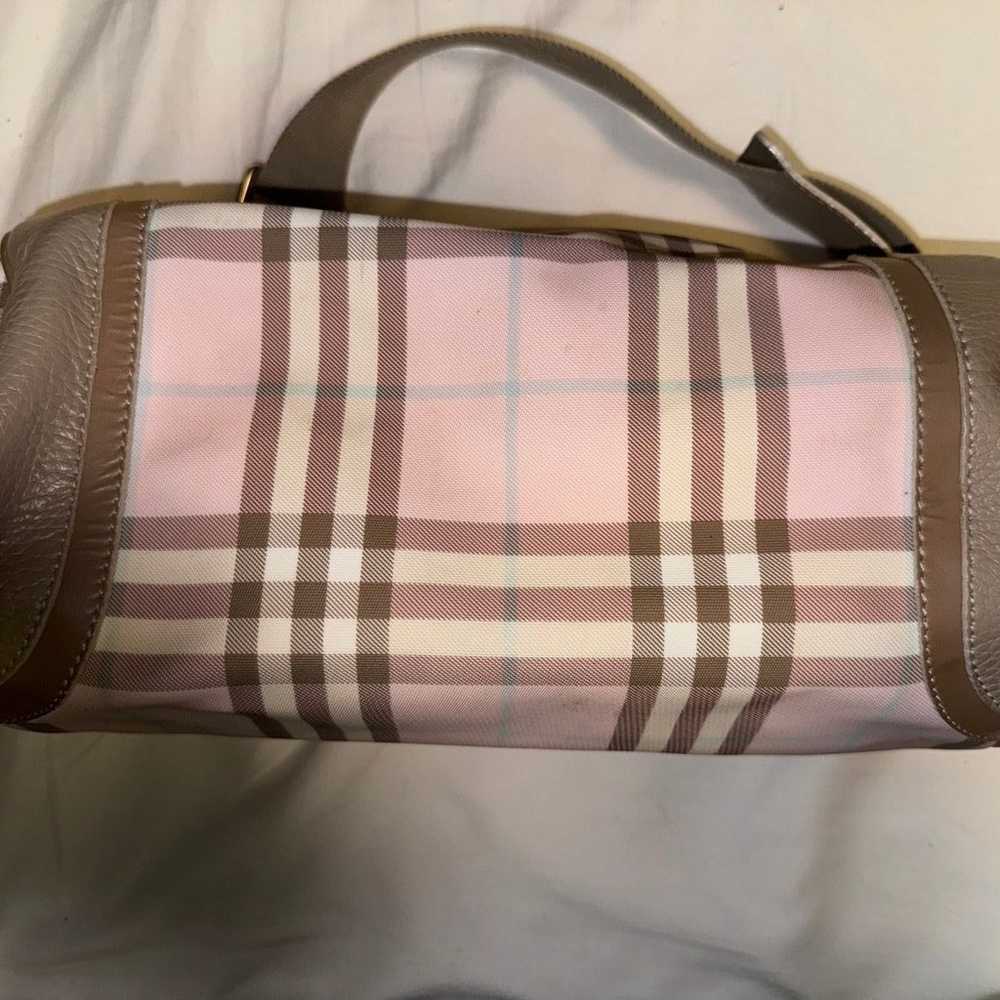 Burberry Pink Barrel Handbag - image 3