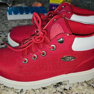 NWOB LUGZ RED sz7 boots