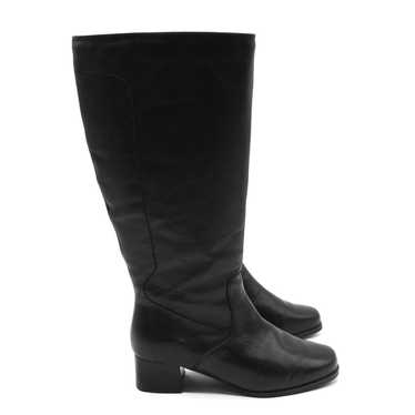 Blondo Canada Black Leather Winter Riding Boots W… - image 1