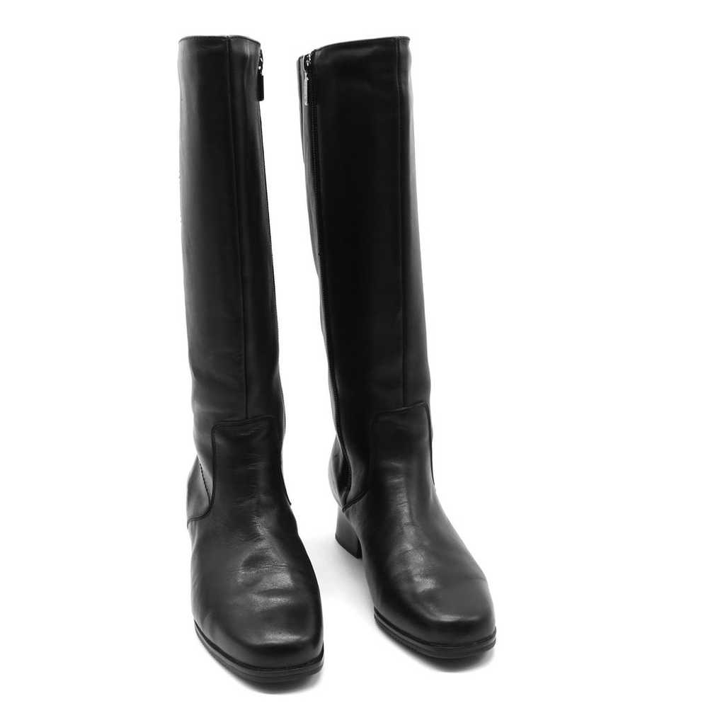 Blondo Canada Black Leather Winter Riding Boots W… - image 2