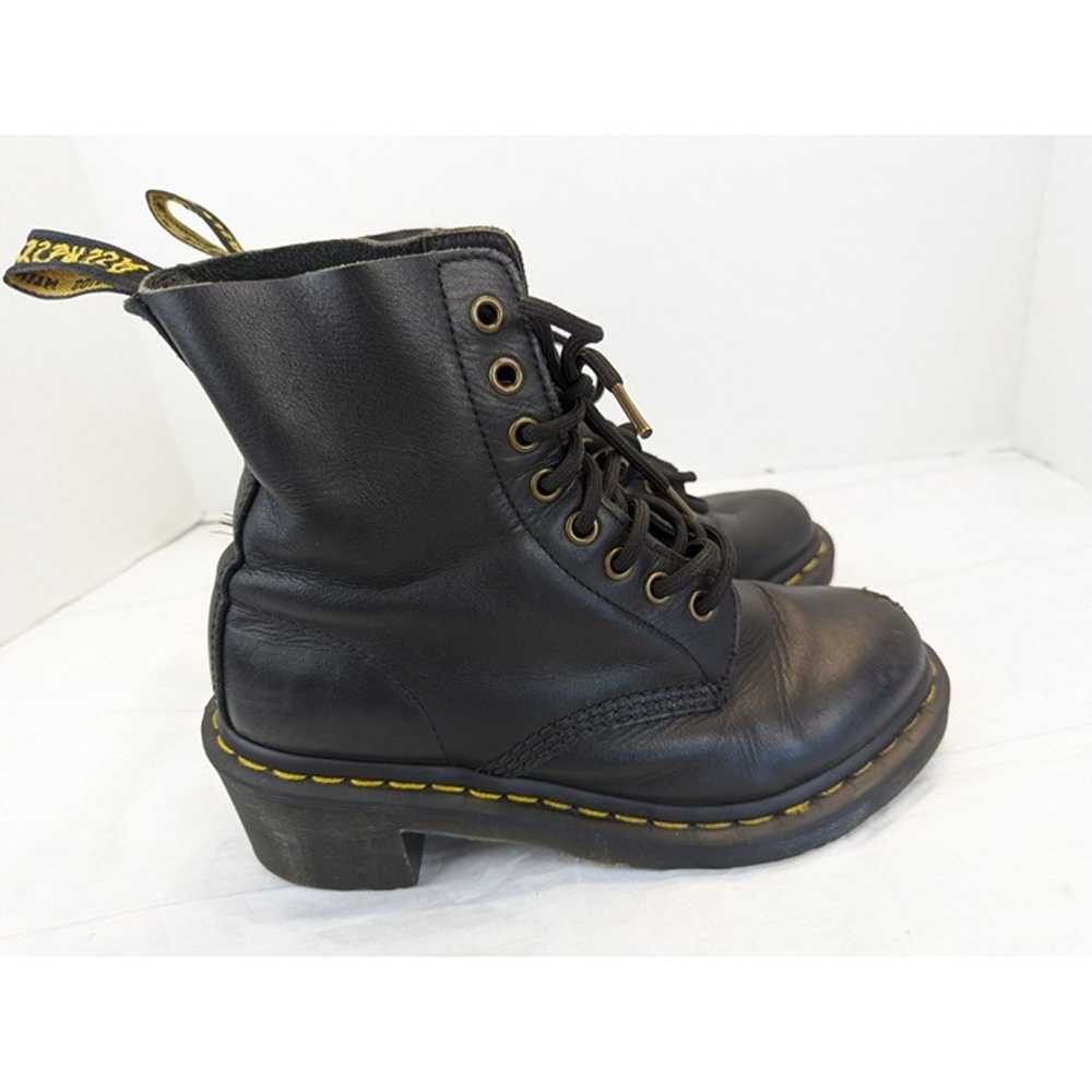 DOC MARTENS Clemency black lace-up chunky heeled … - image 2