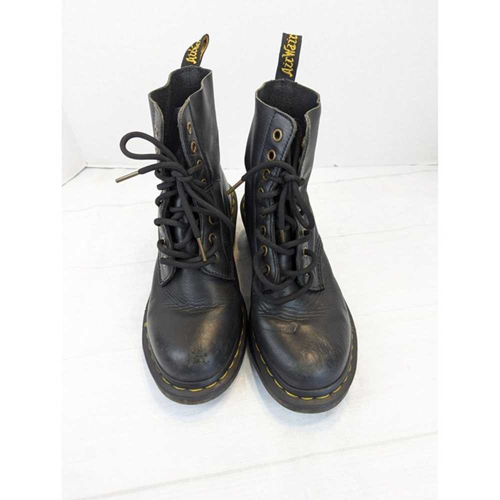 DOC MARTENS Clemency black lace-up chunky heeled … - image 3