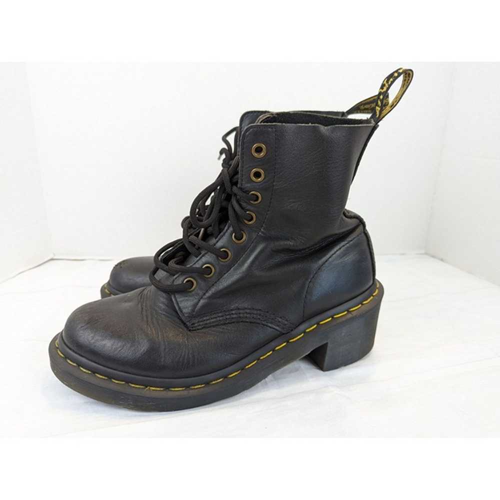 DOC MARTENS Clemency black lace-up chunky heeled … - image 7