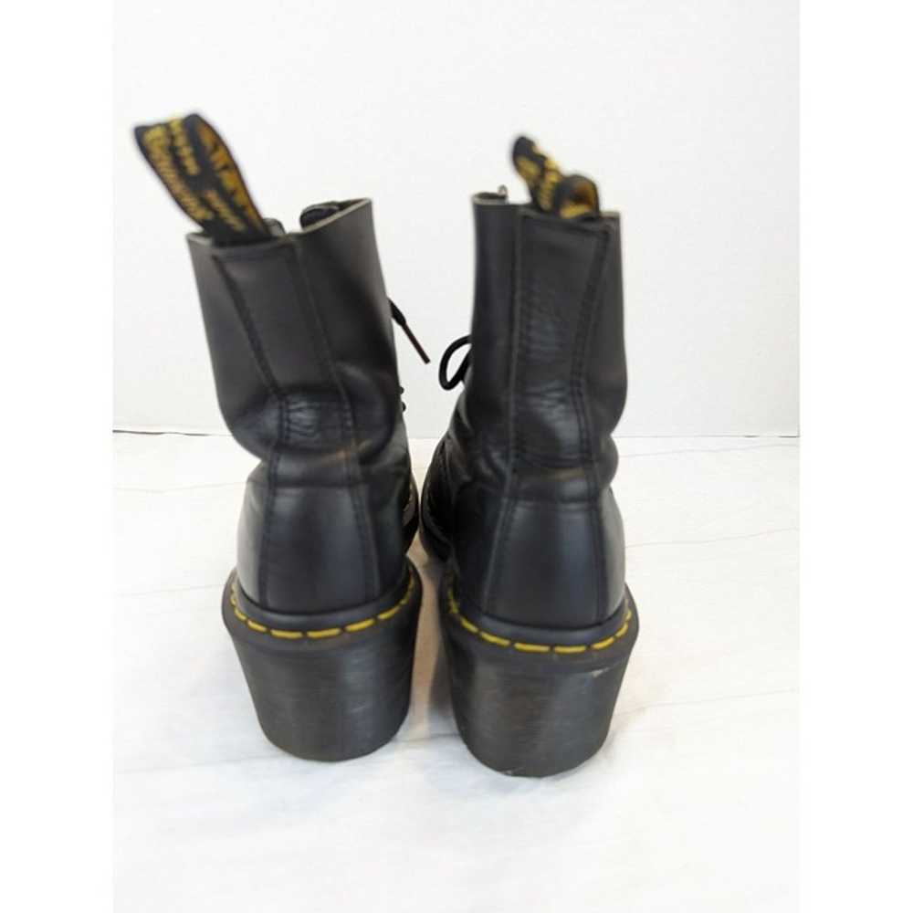 DOC MARTENS Clemency black lace-up chunky heeled … - image 9