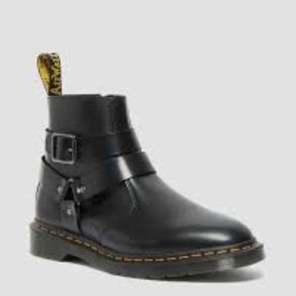 DR. MARTENS JAIMES LUG SOLE WOMEN BLACK BOOTS SIZ… - image 1