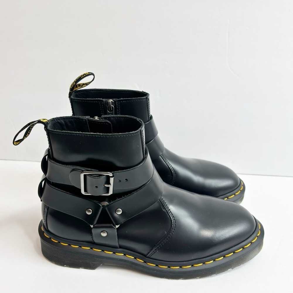 DR. MARTENS JAIMES LUG SOLE WOMEN BLACK BOOTS SIZ… - image 4