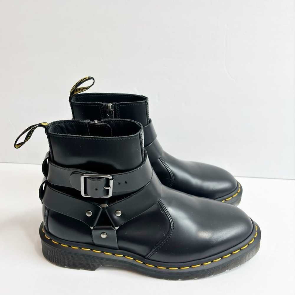 DR. MARTENS JAIMES LUG SOLE WOMEN BLACK BOOTS SIZ… - image 5