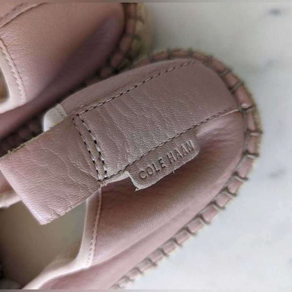 Cole Haan Grand OS Pink Cloudfeel Leather Espadri… - image 11