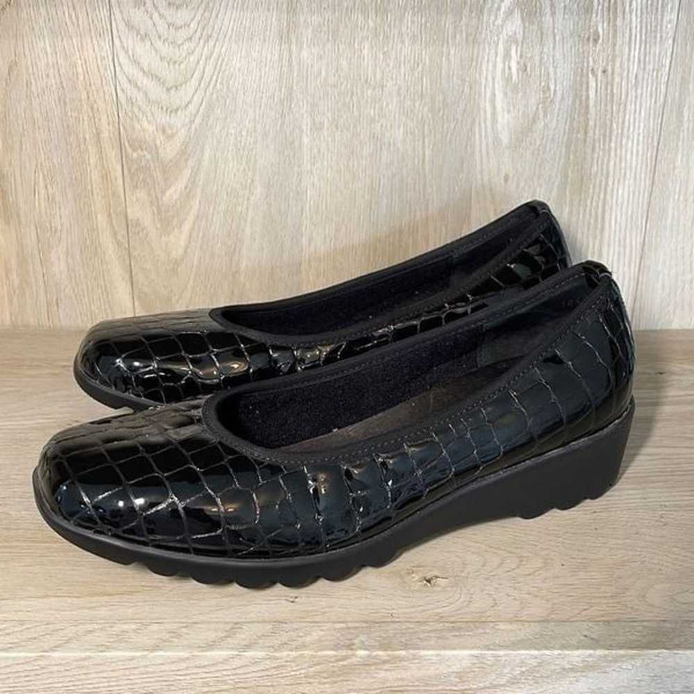 Josef Seibel Womens Wedge Shoes Slip On Crocs  Br… - image 4