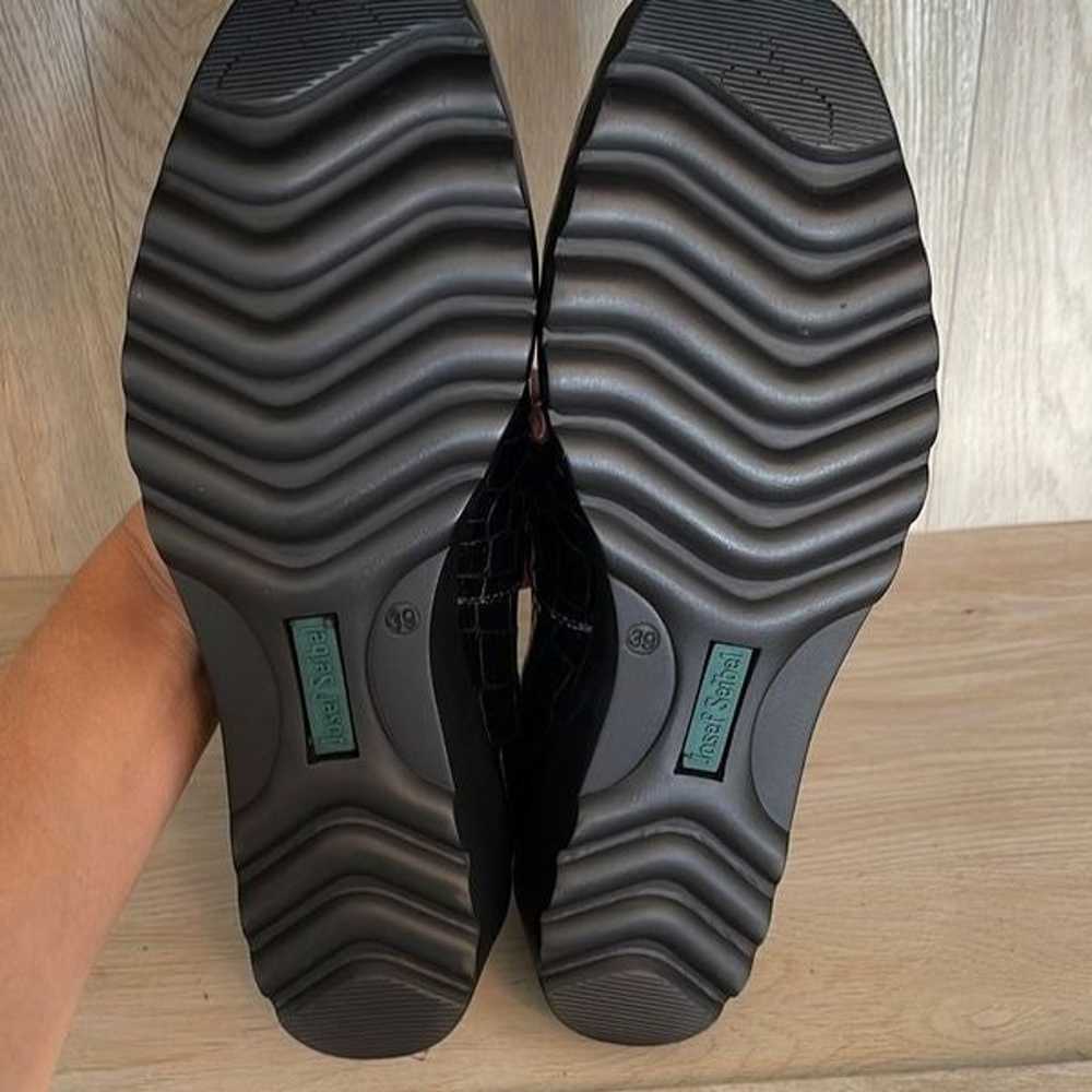 Josef Seibel Womens Wedge Shoes Slip On Crocs  Br… - image 8
