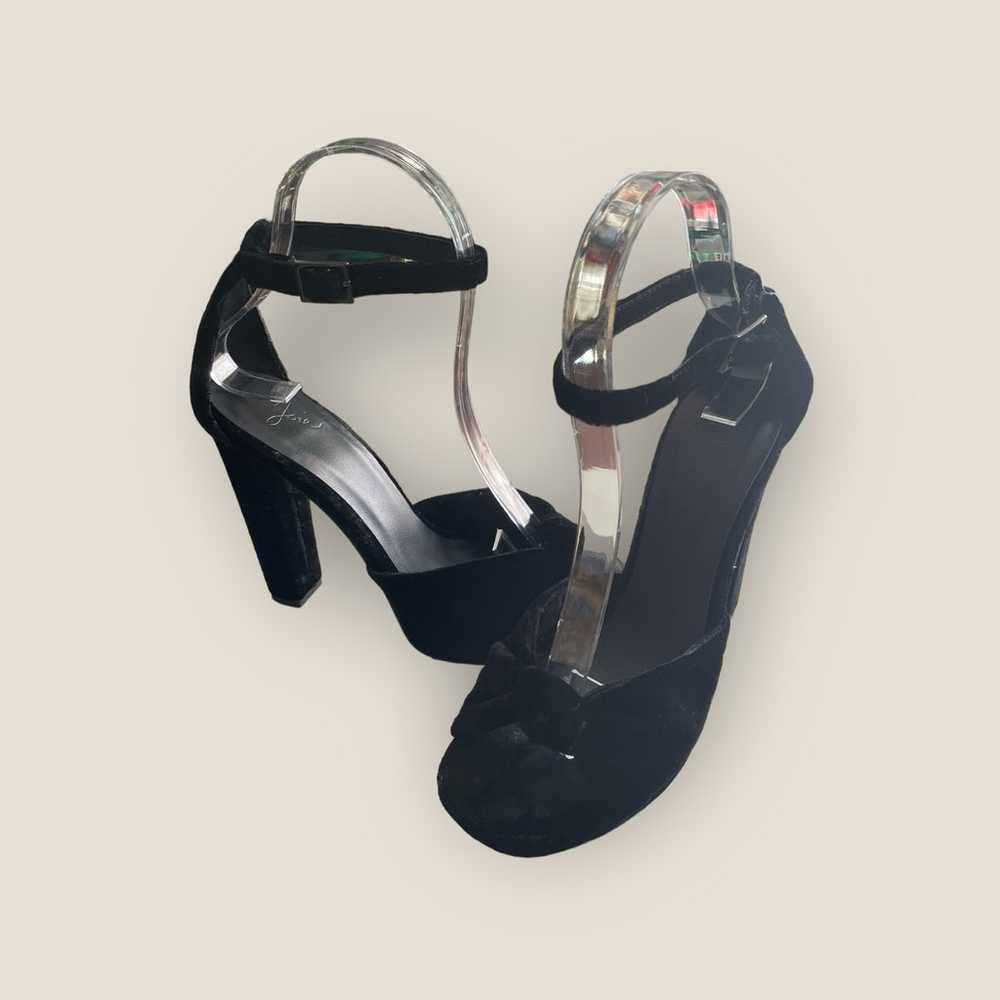 JOIE Velvet Platform Heels - image 2