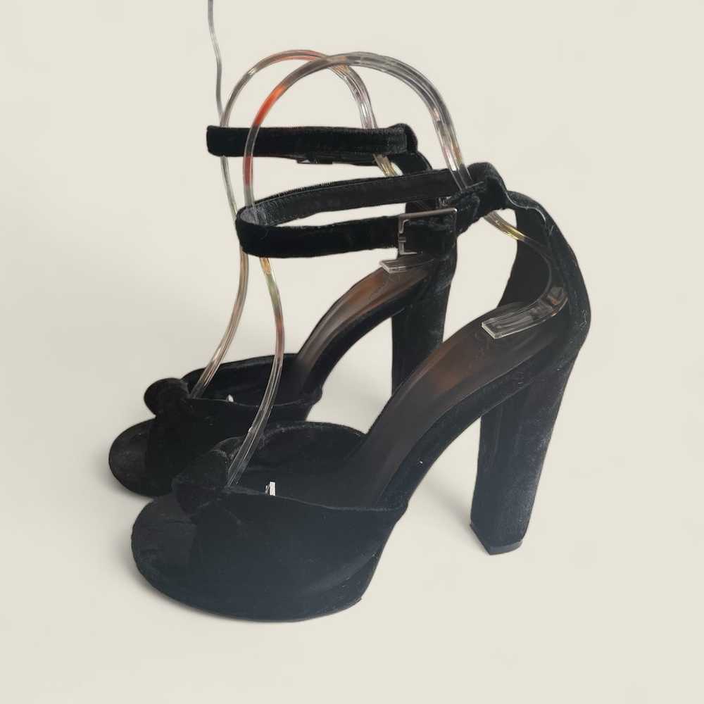 JOIE Velvet Platform Heels - image 3