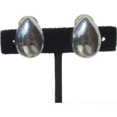 AGATHA France Clip-on Modernist Earrings 90s - image 1