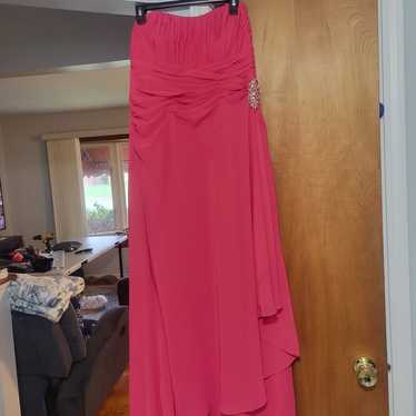Hot Pink Formal or Prom Dress