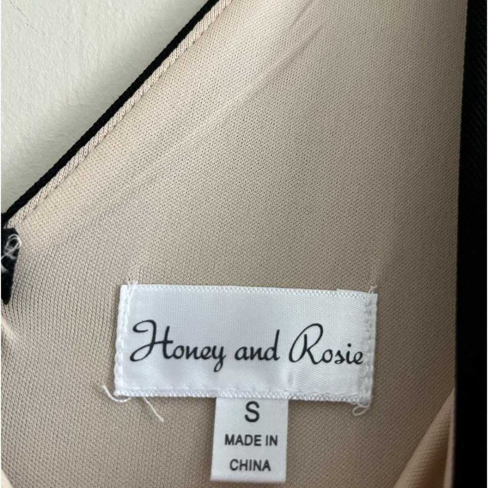 HONEY AND ROSIE boutique black & beige cutout dre… - image 6