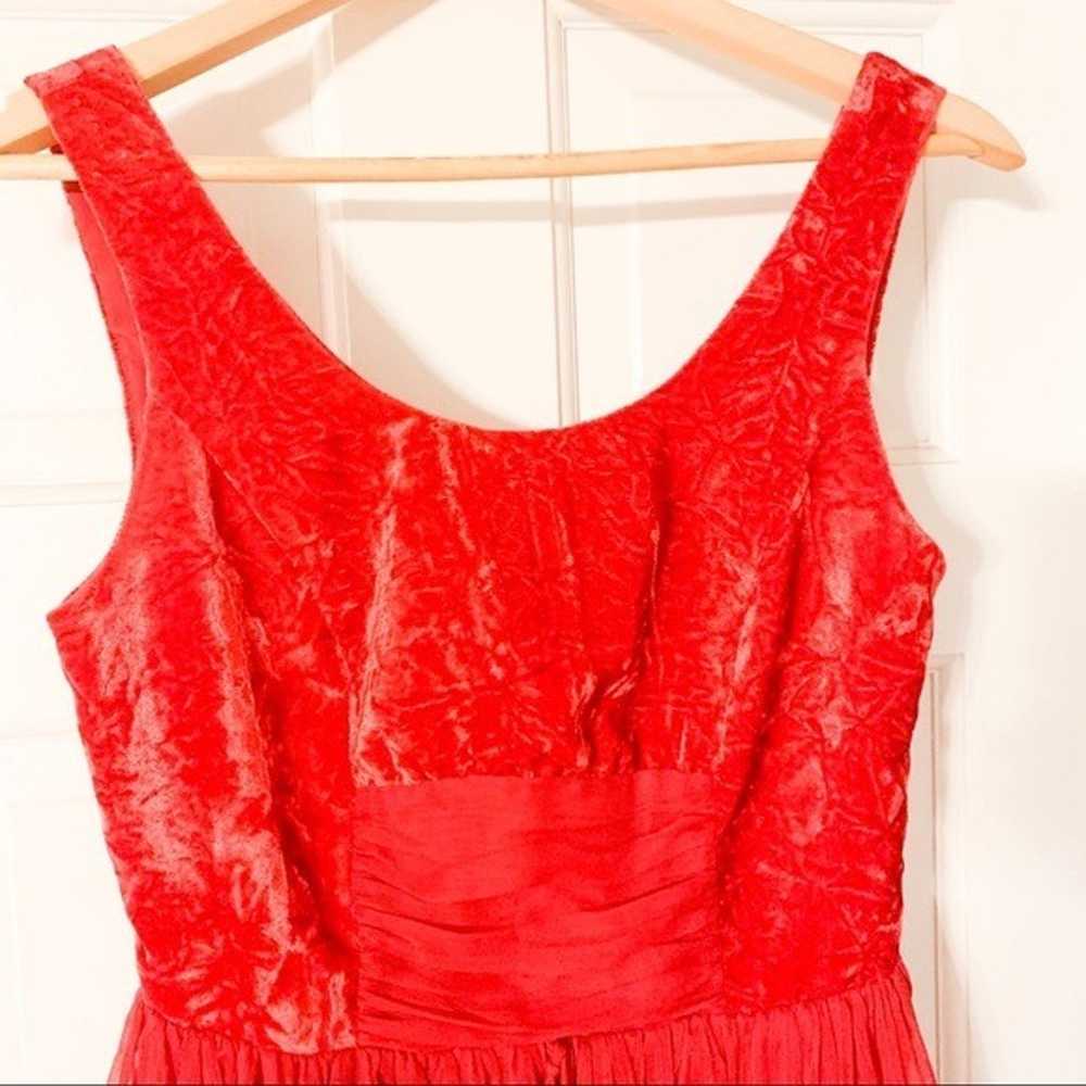 Free People Hot Red Velvet Cocktail/Part - image 5