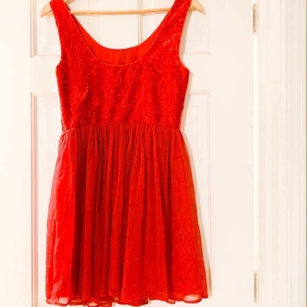 Free People Hot Red Velvet Cocktail/Part - image 6