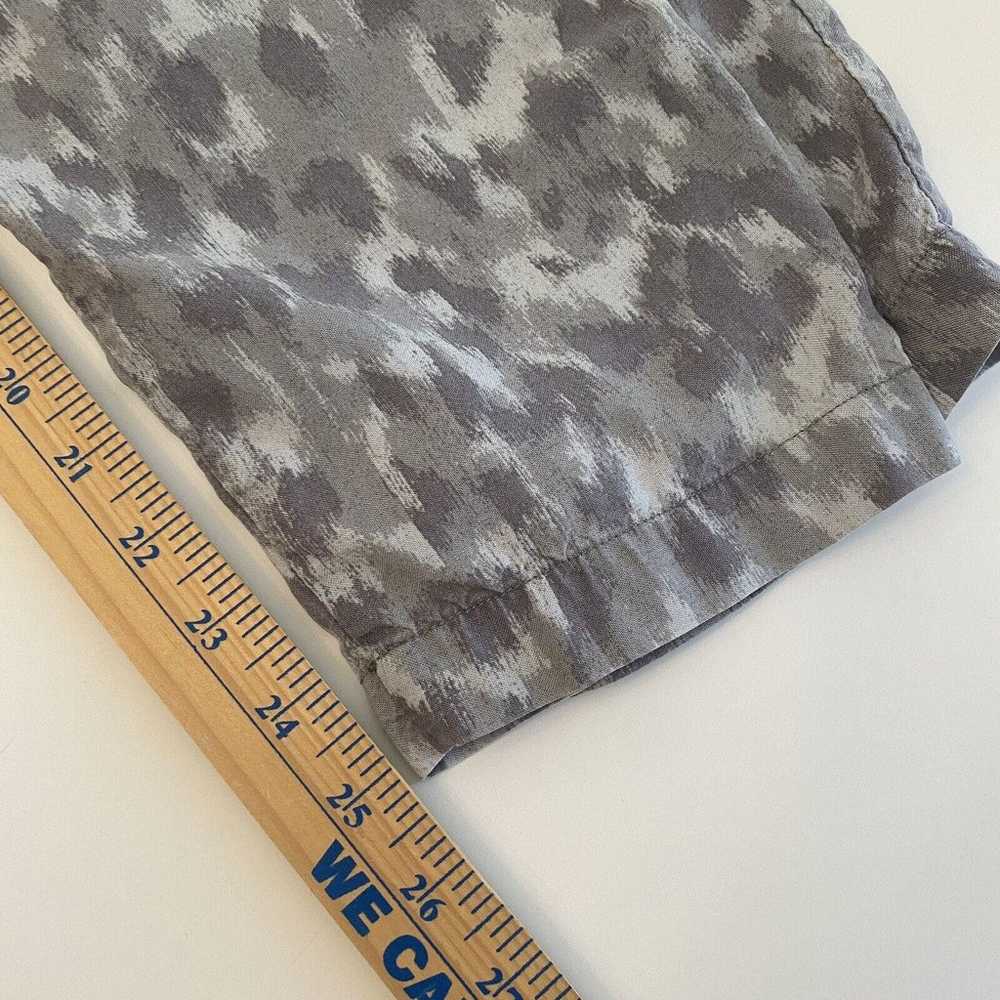 Anthro Sz XS Cloth and Stone Gray Camo Jumpsuit S… - image 9
