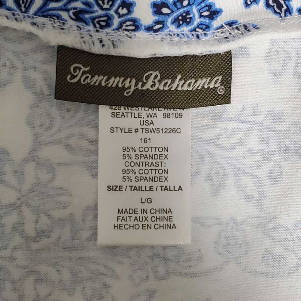 Tommy Bahama Blue and White Women's Tunic Dress. … - image 4