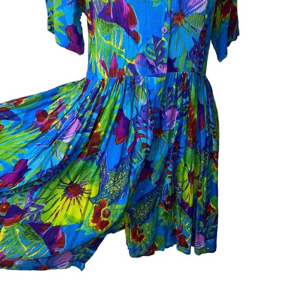 Phool Vintage Womens Dress Size Medium Multicolor… - image 4
