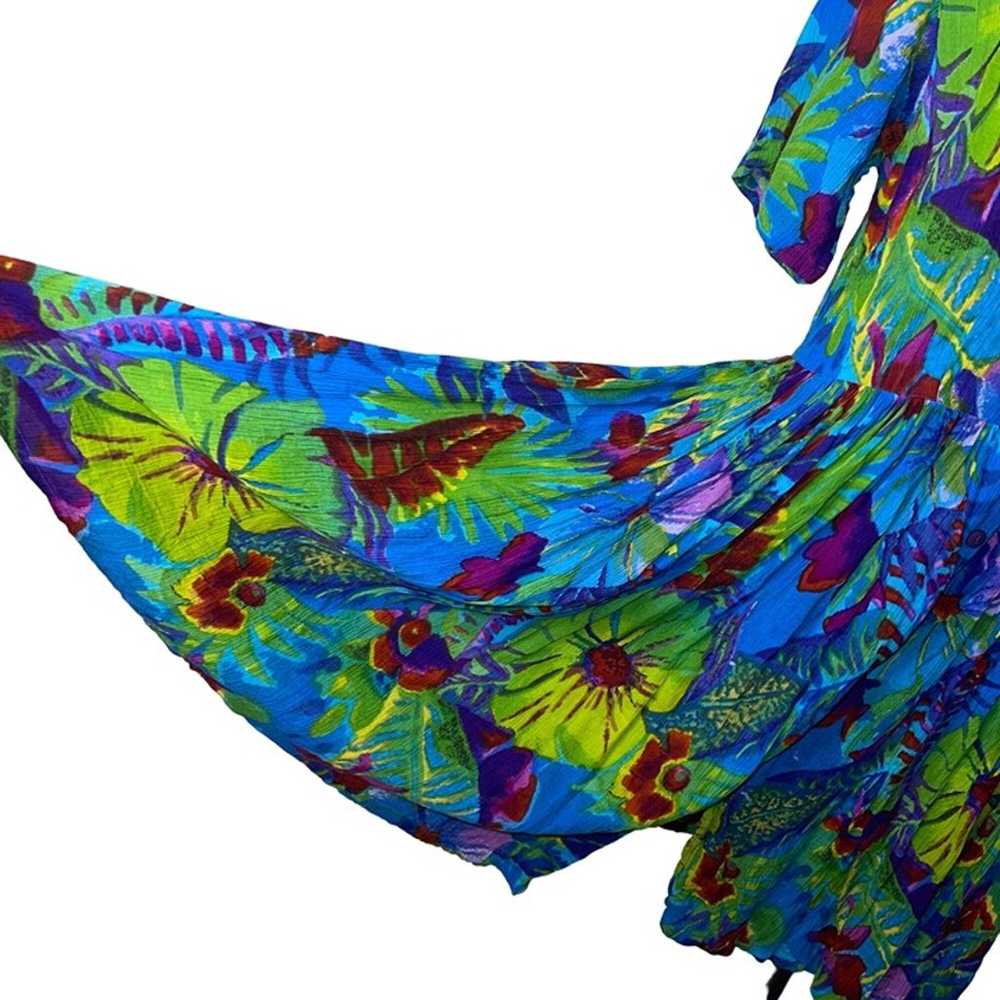Phool Vintage Womens Dress Size Medium Multicolor… - image 8