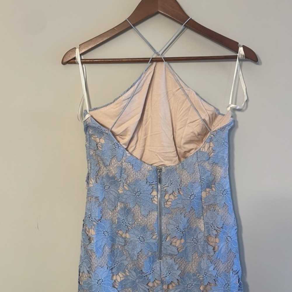 Gianni Bini Blue Lace Dress 6 - image 5