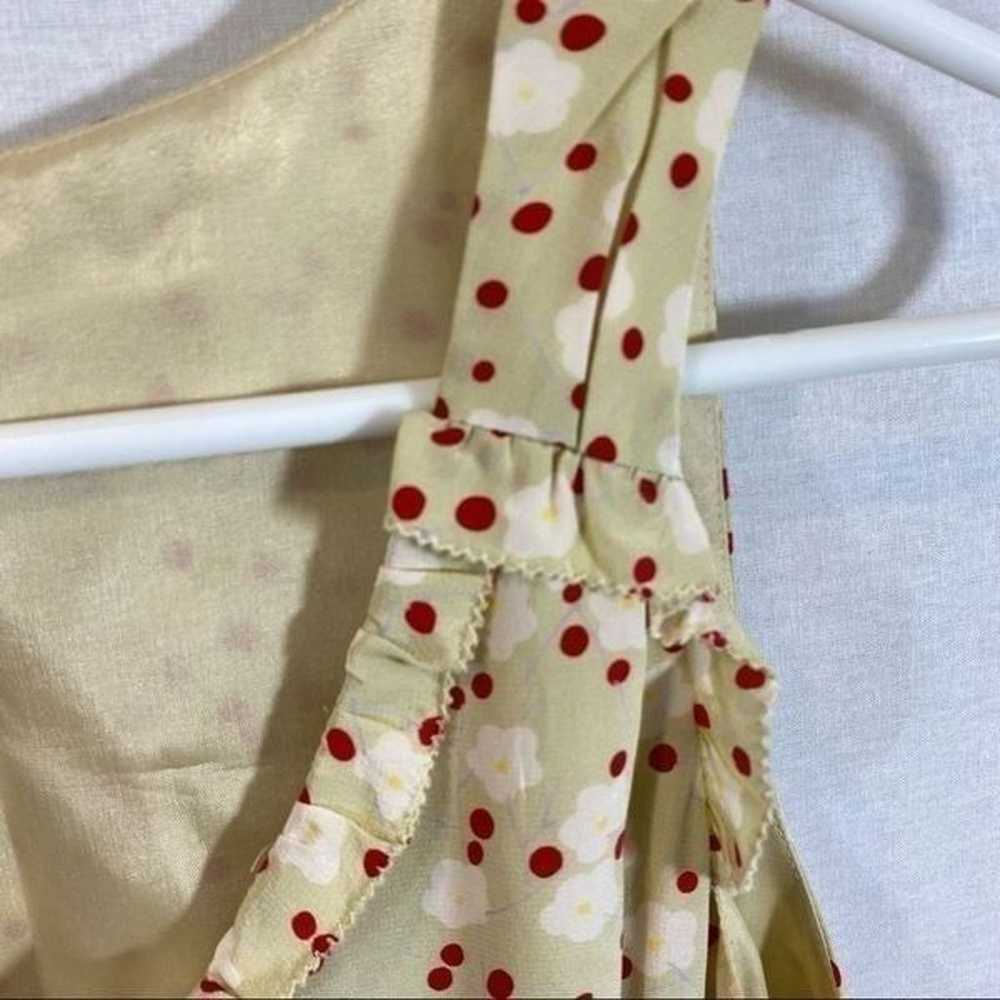 Odille Silk Cherry Blossom Prairie Style Dress 4 - image 6