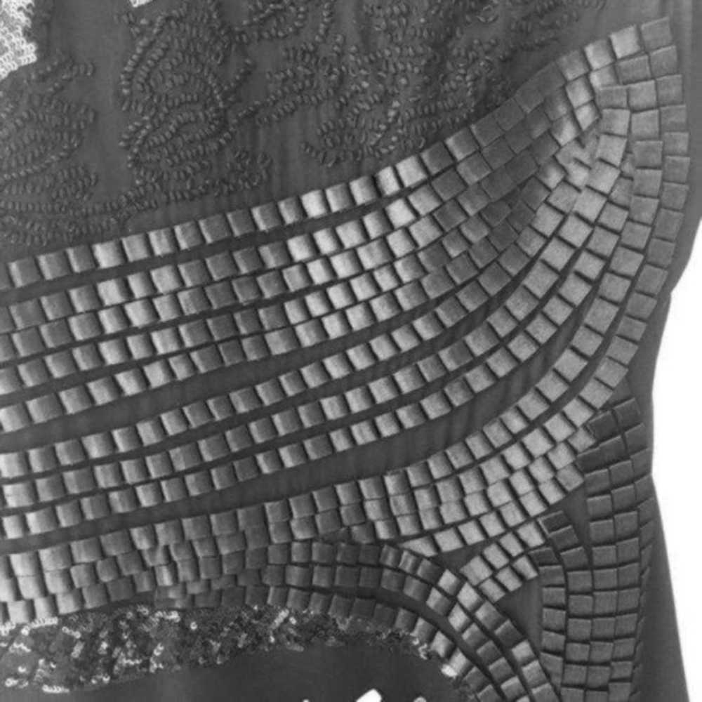 Robert Rodriguez Sequin Cap Sleeve Cocktail Dress… - image 4
